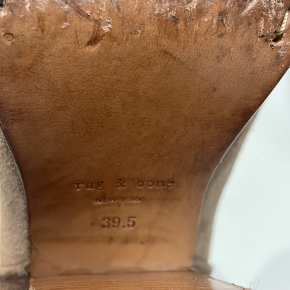 Classic Newbury Boots from Rag and Bone in tan suede, box and dust bag included - Picture 9 of 12